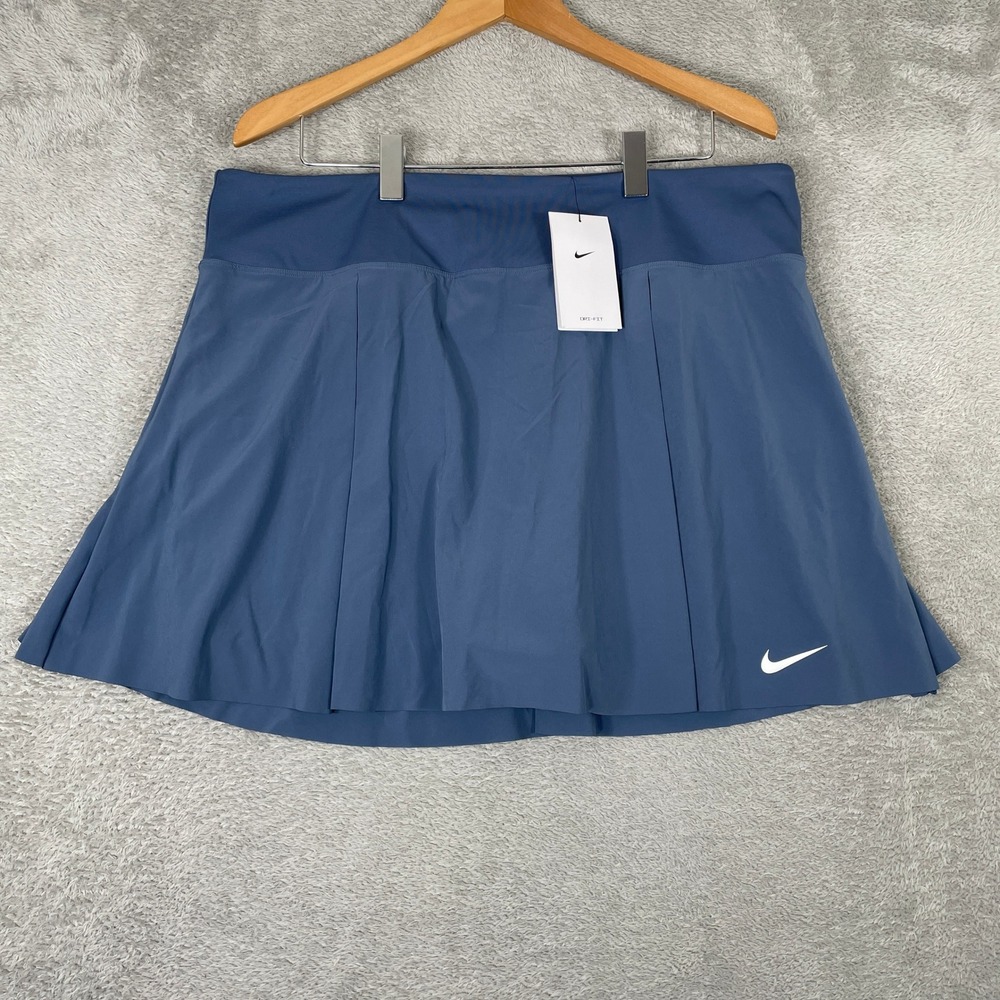 Nike Blue Pleated Tennis Skort